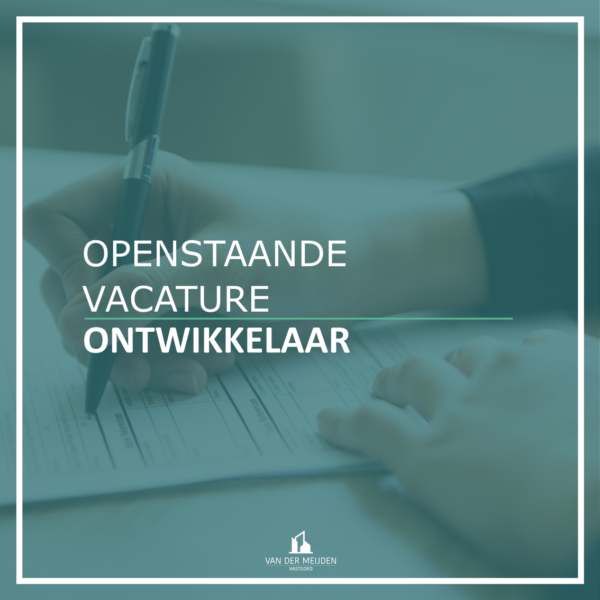 Uitgelichte afbeelding van Openstaande vacature
